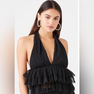 Forever 21 Halter neck crop top